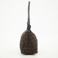 Fendi Zucca Brown Pochette Accessories Shoulder Bag #2473 by Bolt Boutique