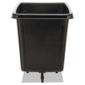 Rubbermaid Cube Truck, 500 lb Capacity, Black