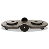 Rubbermaid Tandem Dolly, Two-Container, 300 lb Capacity, 20.25w x 45d x 8h, Black