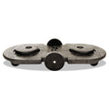 Rubbermaid Tandem Dolly, Two-Container, 300 lb Capacity, 20.25w x 45d x 8h, Black