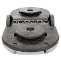 Rubbermaid Tandem Dolly, Two-Container, 300 lb Capacity, 20.25w x 45d x 8h, Black