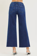 Ryann High Rise Ankle Wide Jeans by Boutique 23