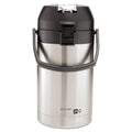 BUNN 2.5 Liter Lever Action Airpot, Stainless Steel/Black
