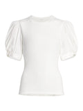 A.l.c. Casey Puff Sleeve Tee, Size Large by Vanessa Jane