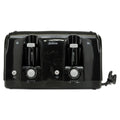 Sunbeam Extra Wide Slot Toaster, 4-Slice, 11.75 x 13.38 x 8.25, Black
