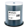 Verbatim CD-R DataLifePlus Printable Recordable Disc, 700 MB/80 min, 52x, Spindle, White, 100/Pack