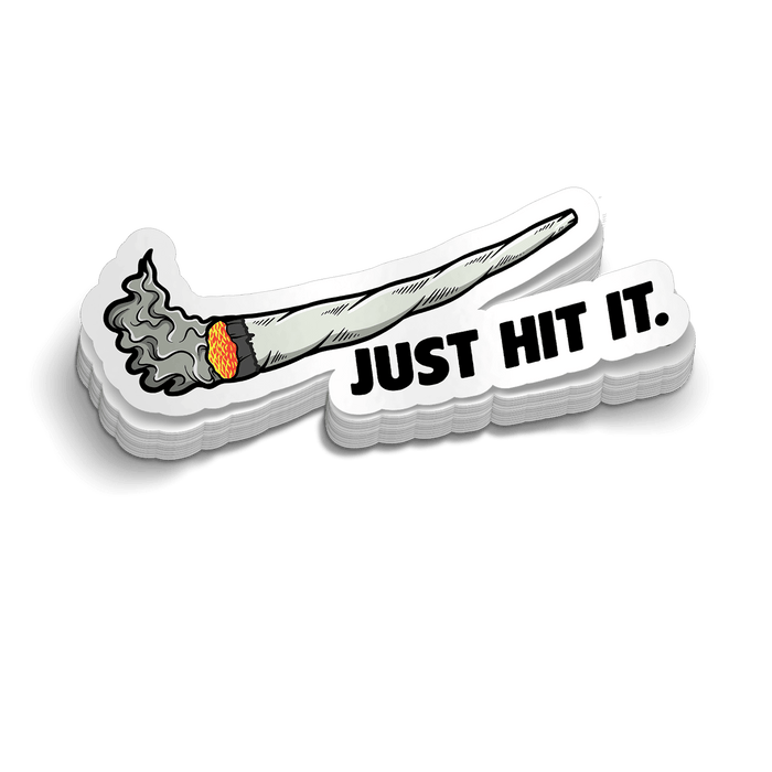 Just Hit It - Hard Hat Decal by Armed American Supply