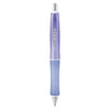 Pilot Dr. Grip Frosted Advanced Ink Ballpoint Pen, Retractable, Medium 1 mm, Black Ink, Purple Barrel