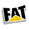 Fat - Hard Hat Decal