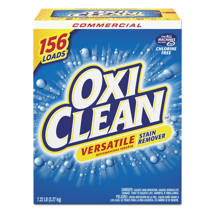 OxiClean Versatile Stain Remover, Regular Scent, 7.22 lb Box, 4/Carton