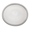 Dart Plastic Lids for Foam Containers, Flat, Vented, Fits 24-32 oz, Translucent, 100/Pack, 5 Packs/Carton