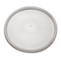 Dart Plastic Lids for Foam Containers, Flat, Vented, Fits 24-32 oz, Translucent, 100/Pack, 5 Packs/Carton