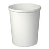 Dart Flexstyle Double Poly Paper Containers, 32 oz, White, Paper, 25/Pack, 20 Packs/Carton