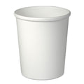 Dart Flexstyle Double Poly Paper Containers, 32 oz, White, Paper, 25/Pack, 20 Packs/Carton