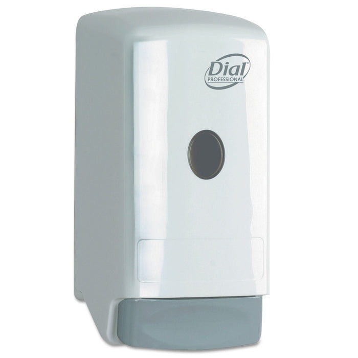 Dial Liquid Soap Dispenser, Model 22, 800 mL, 5.25 x 4.25 x 10.25, White