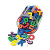 WonderFoam Magnetic Alphabet Letters, Foam, 1.5"; 1", Assorted Colors, 105/Pack