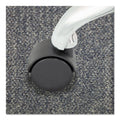 Master Caster Duet Dual Wheels, Grip Ring Type C Stem, 2" Soft Polyurethane Wheel, Matte Black, 5/Set
