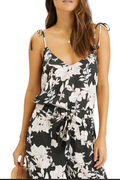 Sanctuary Printed Tie Shoulder Top, Size XXL by Vanessa Jane