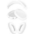 White Silicone Combo Kit Case - Apple AirPods Max Headphones by Zerodamage Sahara Case LLC