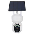 2.4G Wifi Solar Wireless 1080P Surveillance Camera with Flood Light Night Vision by DailySale