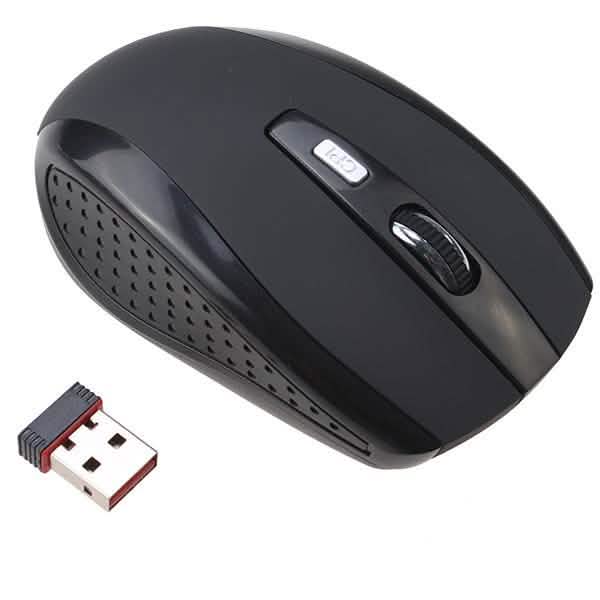 2.4GHz Wireless Optical Mouse USB Receiver Adjustable DPI for PC Laptop Desktop by DailySale