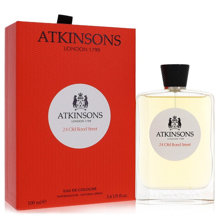 24 Old Bond Street by Atkinsons Eau De Cologne Spray 3.3 oz for Men by Avera Group