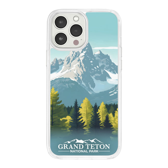 National Parks Grand Teton HD Apple iPhone 16 Mag-Safe Phone Case by Affinity Bands