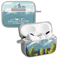 National Parks Grand Teton HDX Apple Airpods Pro 1 & 2 Case Cover by Affinity Bands
