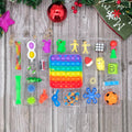25-Piece: Christmas Advent Fidget Toy Calendar by DailySale