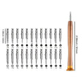 25-Piece Set: Precision Tool Repair Kit with Leather Case by DailySale