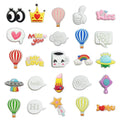 25-Pieces: Glow in Dark Croc Shoe Charms by DailySale