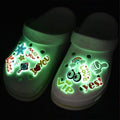 25-Pieces: Glow in Dark Croc Shoe Charms by DailySale