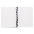 Mead Spiral Notebook, 3-Hole Punched, 1 Subject, Wide/Legal Rule, Randomly Assorted Covers, 10.5 x 7.5, 70 Sheets