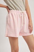 Soft-Touch Knit Shorts: Ballet by Boutique 23