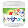 BRIGHT Air Super Odor Eliminator, White Peach and Citrus, 14 oz Jar, 6/Carton