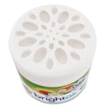 BRIGHT Air Super Odor Eliminator, White Peach and Citrus, 14 oz Jar, 6/Carton