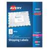 Avery White Shipping Labels-Bulk Packs, Inkjet/Laser Printers, 3.5 x 5, White, 4/Sheet, 250 Sheets/Box