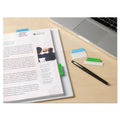 Avery Ultra Tabs Repositionable Tabs, Standard: 2" x 1.5", 1/5-Cut, Assorted Colors (Blue, Green and Red), 48/Pack