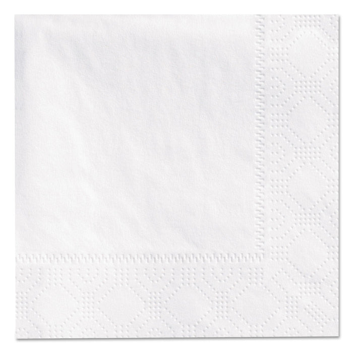 Hoffmaster Beverage Napkins, 2-Ply, 9 1/2 x 9 1/2, White, 3000/Carton
