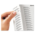 Avery Matte Clear Easy Peel Mailing Labels w/ Sure Feed Technology, Laser Printers, 0.5 x 1.75, Clear, 80/Sheet, 25 Sheets/Box