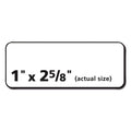 Avery Matte Clear Easy Peel Mailing Labels w/ Sure Feed Technology, Laser Printers, 1 x 2.63, Clear, 30/Sheet, 25 Sheets/Box