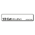Avery Permanent TrueBlock File Folder Labels with Sure Feed Technology, 0.66 x 3.44, White, 30/Sheet, 50 Sheets/Box