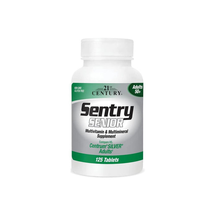 21st Century Sentry Senior – Multivitamin &amp; Multimineral for Adults 50+ (125 Tablets) by Pasteur Pharmacy