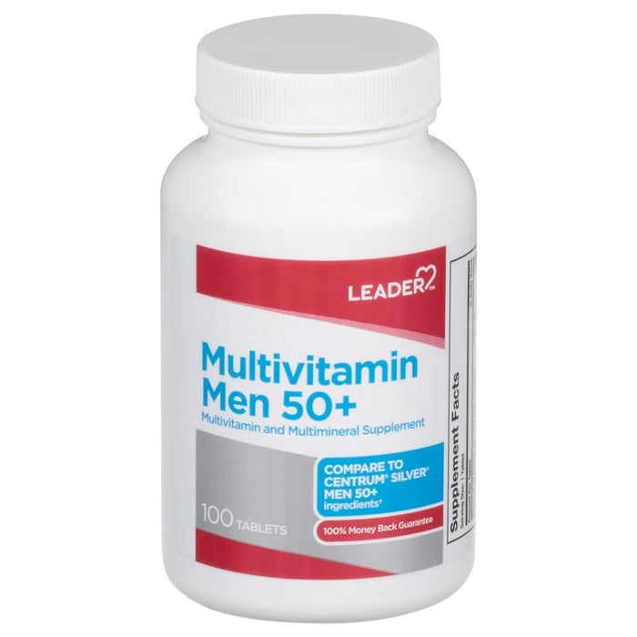 Leader™ Men's 50+ Multivitamin & Multimineral by Pasteur Pharmacy