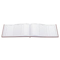 Wilson Jones Visitor Register Book, 5 Column Format, Red Cover, 10.5 x 8.5 Sheets, 112 Sheets/Book