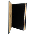 Wilson Jones Looseleaf Corporation Minute Book, 1 Subject, Unruled, Black/Gold Cover, 14 x 8.5, 250 Sheets