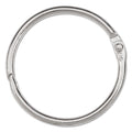 ACCO Metal Book Rings, 1.5" Diameter, 100/Box