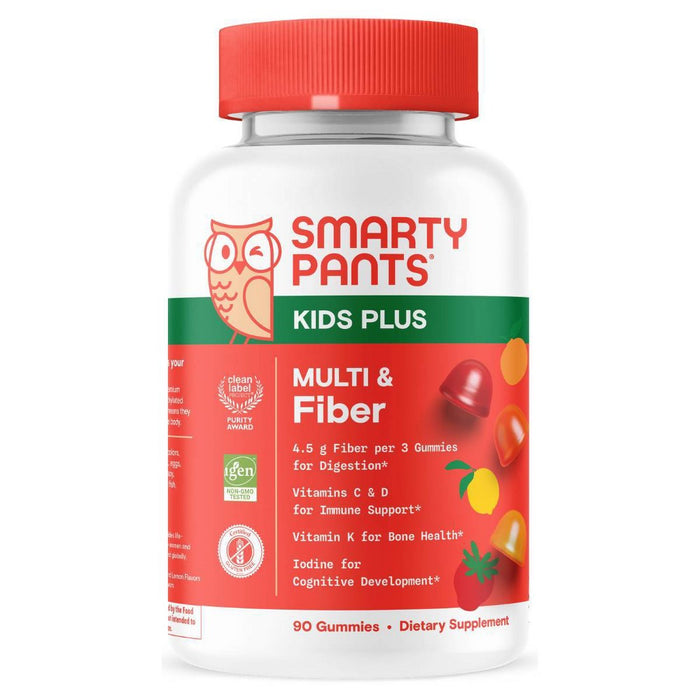 Smartypants Kids Multivitamin & Fiber Gummies For Digestive Health - 90ct by Pasteur Pharmacy