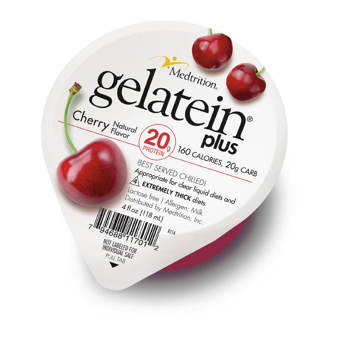 Medtrition Gelatein Plus Pineapple High Protein Gelatin, 4-ounce Cup MK by Pasteur Pharmacy