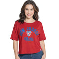 NBA New Jersey Nets Adult Women Touch Base Reversible Tee, Size XL by Vanessa Jane